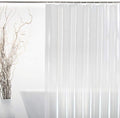 EurCross Extra Long Shower Curtain Liner, Waterproof Clear Shower Liner 72 x 86inches with 3 Bottom Magnets, Transparent