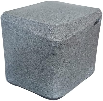 Aqua Outdoors in-Pool Side Table Large for 10-14 in. of Water (Gray Granite)