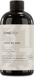 VINEVIDA Scent NO. 3123 Fragrance Oil - 16oz (1lb) - Inspired by: Patchouli Absolu Fragrance Oil for Candle Making - Made in USA Candle Scents Scents for Soap Making