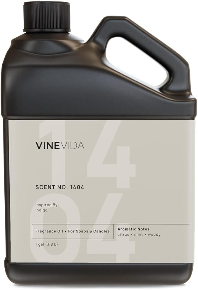 VINEVIDA [128oz] Scent No.1404 Fragrance Oil for Candle Making and Soap Making - Premium Candle Scents for Soy Candles