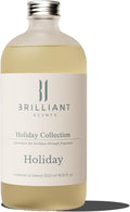 Brilliant Scents Holiday Scent | Grapefruit Rind, Mandarin Orange, Pomegranate | Luxury Home & Business Scent | Fragrance Oil | 500ML
