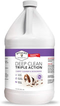 Stuart Pet Supply Co. Professional Strength Deep Clean (Gal.) 3X Carpet Cleaner Solution & Deodorizer, Concentrated Encapsulating Carpet Shampoo, Pet Odor & Dirty Carpet Cleaning Solution 128 fl oz.