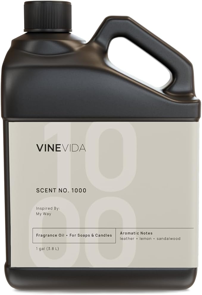 VINEVIDA 128oz Scent No.1000 Inspired by The One Hotel Fragrance Oil - Made in USA Candle Scents - Natural Candle Fragrance Oil