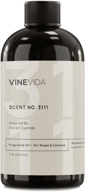 VINEVIDA Scent NO. 3111 Fragrance Oil - 16oz (1lb) - Inspired by: Italian Cypress Fragrance Oil for Candle Making - Made in USA Candle Scents Scents for Soap Making