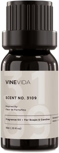 VINEVIDA Scent NO. 3109 Fragrance Oil - 10mL - Inspired by: Fleur de Portofino Fragrance Oil for Candle Making - Made in USA Candle Scents Scents for Soap Making