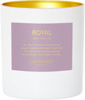 Moodcast Royal Scented Candle - Aesthetic Candle for Home, Plum, Cassis & Iris, Clean Coco Wax Blend, Vegan, Paraben Free, 45-Hour Long Lasting Burn - 8oz