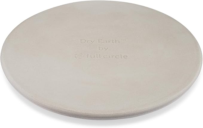 Full Circle Refill Component - Dry Earth Disk for Scrub Queen Toilet Brush, Diatomaceous Earth Disk