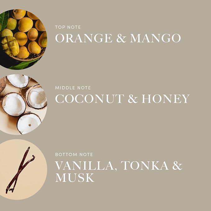 Aroma360 | Hawaiian Sunset Oil Blend | Hotel Inspired Luxury Essential Oil Diffuser | Aromatherapy Scent Diffuser Oil | Mango, Coconut and Vanilla 6.7 fl oz, 200 mL