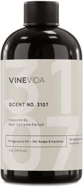 VINEVIDA Scent NO. 3107 Fragrance Oil - 16oz (1lb) - Inspired by: Noir Extreme Parfum Fragrance Oil for Candle Making - Made in USA Candle Scents Scents for Soap Making