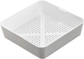 Plastic Shower Caddy, Fits Shower Shelves, Seats and Benches with Other Bathroom Must Haves, Mesh Shower Caddy Alternative, 8.5 x 2.5 inches