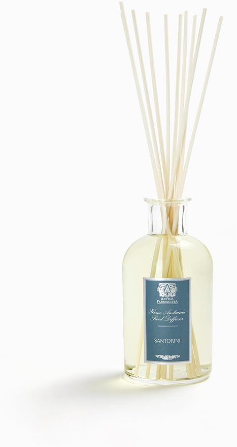 Antica Farmacista Home Ambiance Diffuser - Long-Lasting Reed Scent Diffuser - Luxury Room Freshener Gift - Santorini, 16.9 fl oz