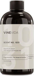 VINEVIDA Scent NO. 1031 Fragrance Oil - 16oz (1lb) - Inspired by: The Resort at Pelican Hill Fragrance Oil for Candle Making - Made in USA Candle Scents Scents for Soap Making