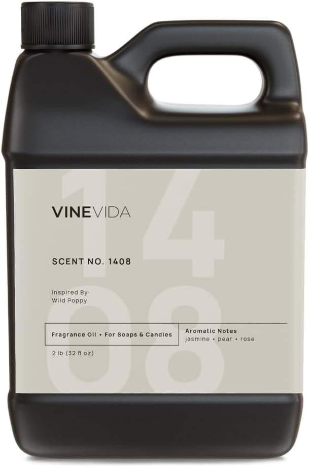 VINEVIDA 32oz Natural Scent No.1408 Fragrance Oil for Candle & Soap Making - Made in USA