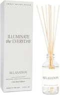 Sweet Water Decor Relaxation Reed Diffuser Set - Eucalyptus, Peppermint, Cedar, Patchouli Scented Diffusers - Reed Diffusers for Home with Long Lasting Fragrance - Oil Reed Diffuser - Made in The USA