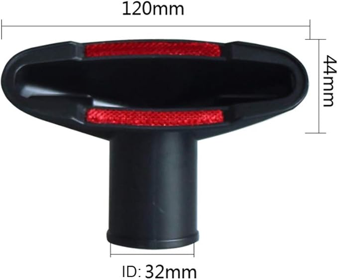 Universal Vacuum Attachments Shop Vac Accessories 1 1/4" and 1 3/8" Vacuum Hose Adapter Kit, Shop Vac Attachments Vacuum Attachment Brush Flexible Crevice Tool - 7 Pack with Brush