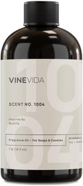 VINEVIDA [16oz] Scent No.1004 Inspired by Wynn Hotel Fragrance Oil for Candle Making - Made in USA Scents for Candle Making - Natural Fragrance Oil - Scents for Soap Making