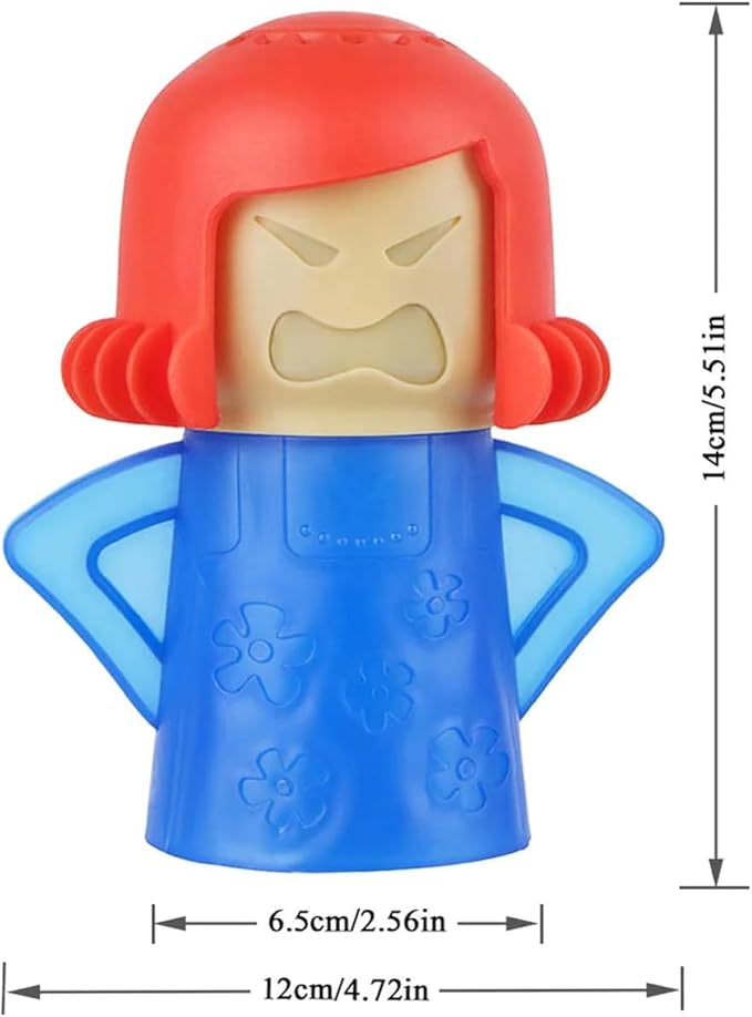 Minecook Microwave Cleaner Easily Crud in Minutes Steam Cleans with Vinegar and Water for Kitchen Gifts (Color Random)