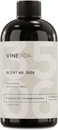 VINEVIDA Scent NO. 3506 Fragrance Oil - 16oz (1lb) - Inspired by: Guilty Oud (Men) Fragrance Oil for Candle Making - Made in USA Candle Scents Scents for Soap Making