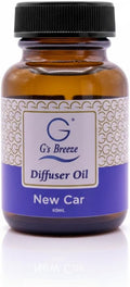 G's Breeze New Car Diffuser Oil – 60ml Soft & Soothing New Car Scent, Long-Lasting Aroma for Nurseries, Bedrooms, & Living Rooms, Easy Refill for Essential Oil Diffuser