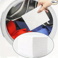 ZDGUWF 100 Color Catcher Sheets – Large Pack Laundry Dye-Trapping Sheets to Prevent Color Run, Protect Whites & Brights, Easy One-Load Use