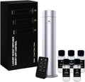 Waterless Fragrance Oil Diffuser - Rechargeable App Control Diffuser for Essential Oil - Home Luxury Scents Refill - 1200 sq. ft Coverage - Hotel Scents Starter Kit - Antal Hayat Hotel Scents