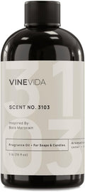 VINEVIDA Scent NO. 3103 Fragrance Oil - 16oz (1lb) - Inspired by: Bois Marocain Fragrance Oil for Candle Making - Made in USA Candle Scents Scents for Soap Making