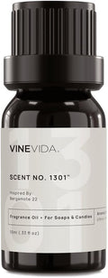 VINEVIDA [0.33oz] Scent No.1301 Fragrance Oil for Candle & Soap Making - Made in USA Natural Candle Fragrance