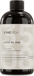 VINEVIDA Scent NO. 3508 Fragrance Oil - 16oz (1lb) - Inspired by: Guilty Absolute (Women) Fragrance Oil for Candle Making - Made in USA Candle Scents Scents for Soap Making