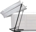 Spa Cover Lift, Under Mount Hot Tub Cover Lift Removal System Reinforced Bracket with 2 Top Mount Foam Cover, fits Most Hot Tub Sizes Spa Cover Lifts