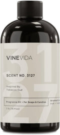 VINEVIDA Scent NO. 3127 Fragrance Oil - 16oz (1lb) - Inspired by: Tobacco Oud Fragrance Oil for Candle Making - Made in USA Candle Scents Scents for Soap Making