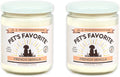 Pet's Favorite Pet Odor Candle, Clean Burning, Long Lasting Scented Candles with a Cotton Wick. (French Vanilla, Pack of 2)