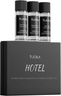 Hotel Luxury Essential Oil Set (3x20mL) – Scent Aromatherapy Oils for Diffusers – My Way, Bergamot 22, Oud Wood Scents –Idea for Home, Car, Hotel & Office – Long-Lasting Fragrance