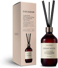 COCODOR Premium Reed Diffuser/Cedar Wood /16.9oz /1 Pack/Large Capacity Fragrance Scent Oil Stick Diffuser Set for Bedroom Bathroom Home Décor