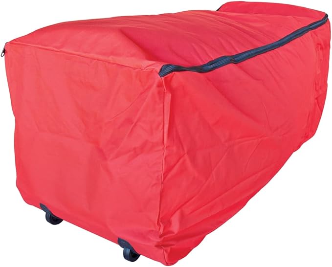 Simple Living Solution's 6-9ft Expandable Rolling Christmas Tree Bag for Artificial XMas Tree Storage. Great for Large Items like Holiday Inflatables and Camping Supplies