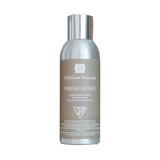 Hillhouse Naturals LNFM Fresh Linen Fragrance Mist 3oz