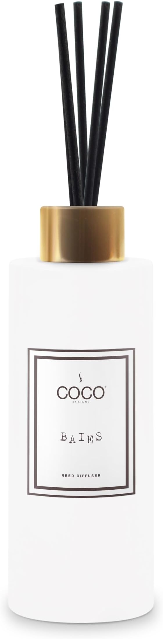 COCO by Stone 5oz Reed Diffuser (Baies) Luxury Scented Oil Diffuser Aromatherapy, Reed Diffusers for Home, Diffusing Oil Fragrance,Fragrance Products, Reed Diffusers for Home, Vegan
