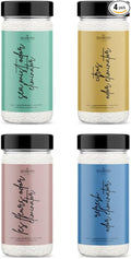 The Diamond Life Home "FRESH Collection" Carpet Powder Bundle – 4-Pack Deodorizing Carpet & Upholstery Freshener – Sea Mist, Citrus, Le Fleurs & Refresh – For Vacuuming, Rugs, Pet Beds & Litter Boxes