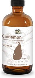 Organic Cinnamon Essential Oil - Direct from Sri Lankan Essential Oils - 100% Pure - Natural Aceite de Canela for Aromatherapy & Wellness - Premium Grade (15ml)
