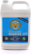 STAIN FU Pet Stain Odor Remover Professional Strength Powerful Eliminator for Tough Dog Cat Pet Urine Pee Poop Feces Vomit Slobber Drool Blood Wine Coffee Home Kennel Car RV Office (1 Gallon)