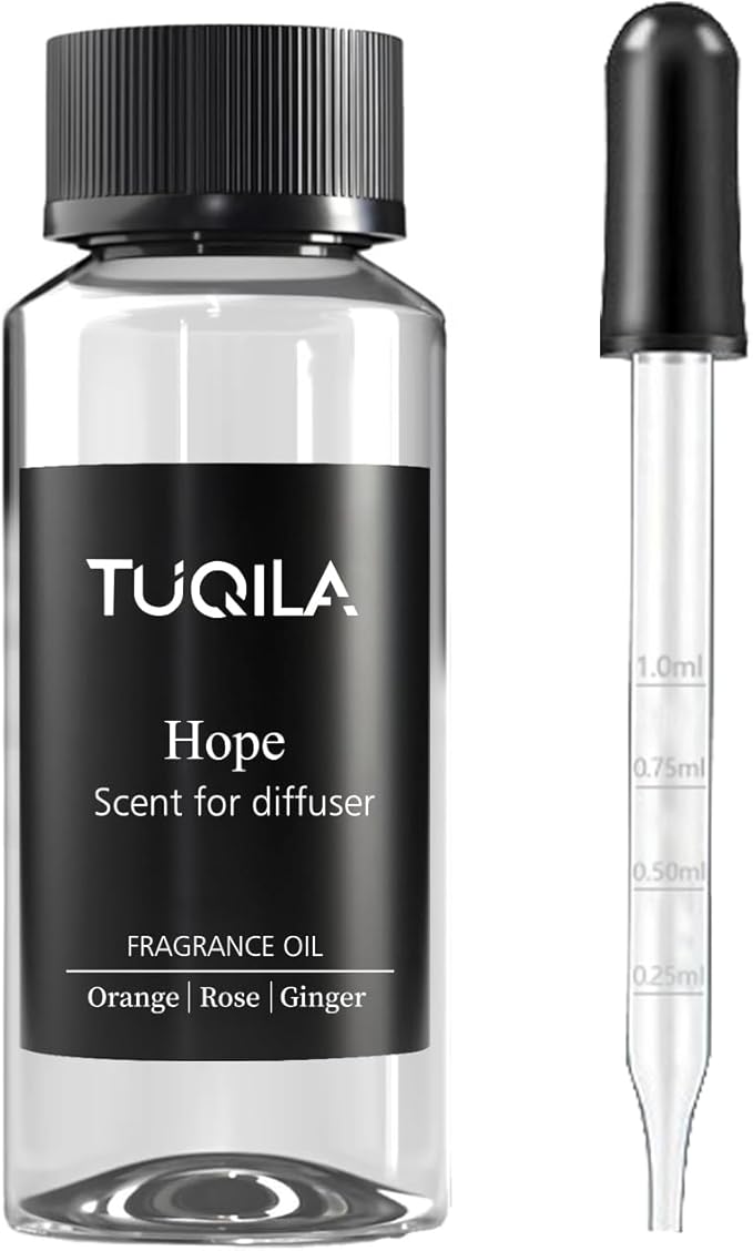 Hotel Diffuser Oil Hope - 120ML Luxury Essential Scent Oils for Cold Air & Waterless Diffusers, Long-Lasting Fragrance Oil for Home, Spa, Office - Premium Aroma Oil Refill, Hotel Air Freshener