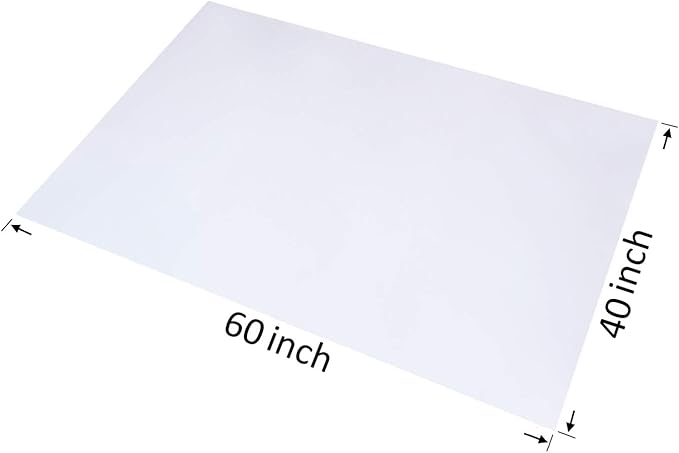 Wowfit 5 CT 40x60 inches Extra Large Clear Plastic Bags Perfect for Car Seat, Luggage, Suitcase, Stroller, Chair, Kids Bike and Attic Storage (2 Mil Flat Bags, Include 5 Ties)