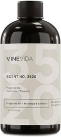VINEVIDA Scent NO. 3520 Fragrance Oil - 16oz (1lb) - Inspired by: Premiere (Women) Fragrance Oil for Candle Making - Made in USA Candle Scents Scents for Soap Making