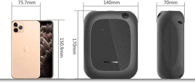 Fragrance Aroma Scent Collection Diffuser - Area 5300 sq ft, Bussiness, Home, 7 Fl Oz 200ml, Bluetooth Control, X200 White, DIFFMELY