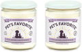 Pet's Favorite Pet Odor Candle, Clean Burning, Long Lasting Scented Candles with a Cotton Wick. (Calming Lavender, Pack of 2)