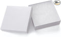 GEFTOL Jewelry Gift Boxes 20 Pack 3.5x3.5x1 Inch Cardboard Jewelry Boxes,Small Gift Boxes for Jewelry Earrings Necklaces Handmade Bangles Bracelets(White)