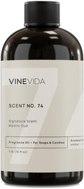 VINEVIDA [16oz] Scent No.74 Fragrance Oil for Candle Making and Soap Making - Premium Candle Scents for Soy Candles
