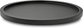 14" Black Bamboo Lazy Susan Organizer Kitchen Turntable for Cabinet Pantry Table Organization