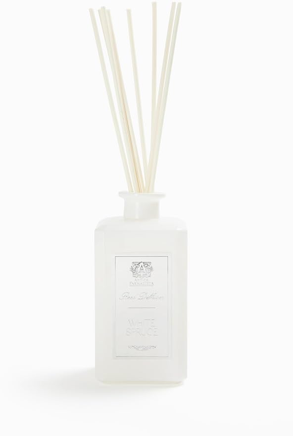 Antica Farmacista Home Ambiance Diffuser - Long-Lasting Reed Scent Diffuser - Luxury Room Freshener Gift - White Spruce, 10.8 fl oz