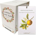 LIFFLY 14 Packs Orange Blossom Sachets fit Drawer and Closet Long Lasting Gift