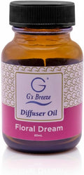G's Breeze Floral Dream Diffuser Oil – 60ml Soft & Soothing Floral Dream Scent, Long-Lasting Aroma for Nurseries, Bedrooms, & Living Rooms, Easy Refill for Fragrance Oil Diffuser